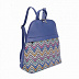 Городской рюкзак Ors Oro DS-0049 /2 geometry on blue