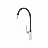 Смеситель Av Engineering для кухни Lt D25 AVONE4-A365 black AVONE4-A365BK