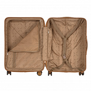 Чемодан средний Polar 24" 2-ой Р1282 brown