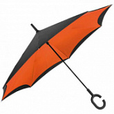 Зонт реверсивный 4047610 Orange/Black