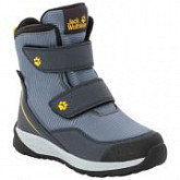 Ботинки детские Jack Wolfskin Polar Bear Texapore High Vc K pebble grey / burly yellow XT