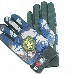 Перчатки туристические Zez Sport PMC Blue Khaki