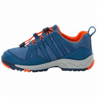 Полуботинки детские Jack Wolfskin Thunderbolt Texapore Low K blue / orange