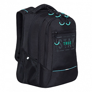 Рюкзак городской GRIZZLY RU-138-3 /2 black/turquoise