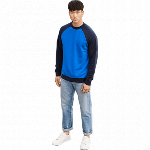Пуловер мужский Jack Wolfskin 365 Crew M azure blue