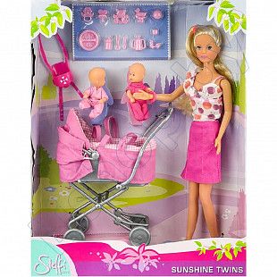 Кукла Steffi LOVE Sunshine Twins 29 см. (105738060) pink/light pink