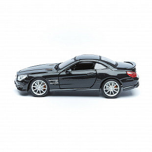 Коллекционная машина Bburago 1:24 Mercedes-Benz Sl 65 Amg Hardtop (18-21066) black