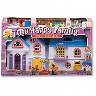 Набор Keenway My Happy Family дом с предметами сборный музыкальный 20132