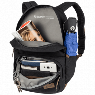 Городской рюкзак Jack Wolfskin Queensbury black 2007911-6000