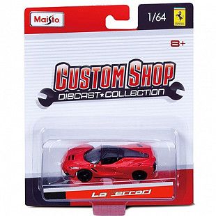 Машинка Maisto 1:64 Custom Shop LaFerrari (15504) red