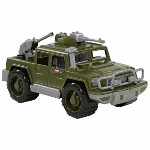Автомобиль-пикап Полесье Военный Защитник с 2-мя пулемётами (PL) 63977