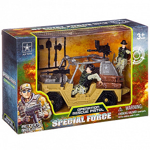 Набор игровой Shenzhen Toys воен. техника с солдатами Special Force 6631A