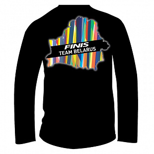 Футболка мужская Finis Team Belarus Longsleeve 1.10.071