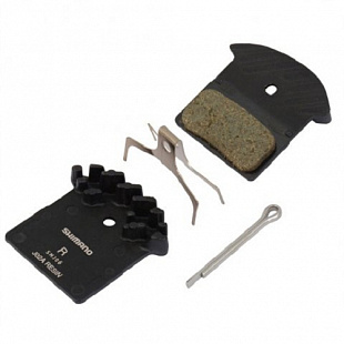 Тормозные колодки Shimano для дискового тормоза J02A, с пружинкой и шплинтом, Y8LW98040