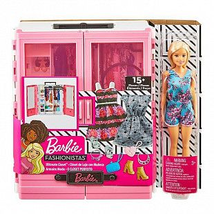 Игровой набор Barbie Гардеробная комната GBK12