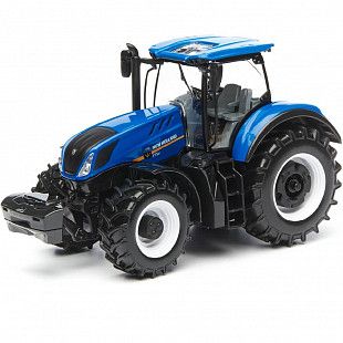 Коллекционная машина Bburago 1:50 New Holland Т7.315 (18-31610) blue