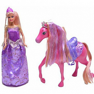 Кукла Defa с лошадкой 8209
