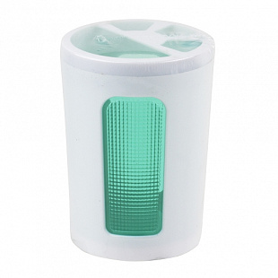 Подставка Berossi для зубных щеток Scarlet mint translucent АС45166000