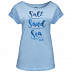 Футболка женская Jack Wolfskin Salt Sand Sea T W ice blue