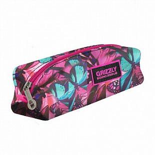 Пенал GRIZZLY PS-96-2 /5 fuchsia butterfly