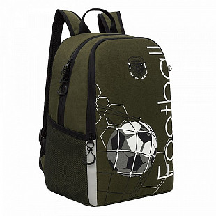 Рюкзак школьный GRIZZLY RB-151-5 /4 khaki