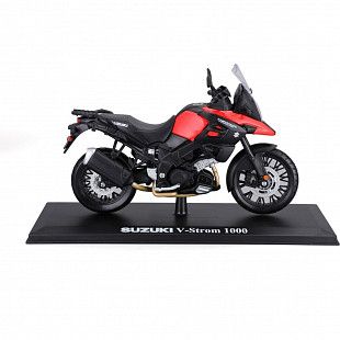 Модель мотоцикла Maisto 1:12 Suzuki V-Strom (31101 20-19130) Red