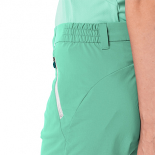 Шорты женские Jack Wolfskin Overland Shorts W pacific green