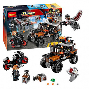 Конструктор Decool 7121 Опасное ограбление