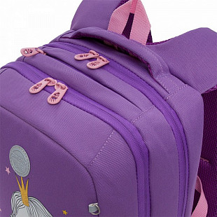 Рюкзак школьный GRIZZLY RG-166-1 /3 lilac