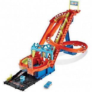 Игровой набор Гонки на американских горках Hot Wheels HDP04