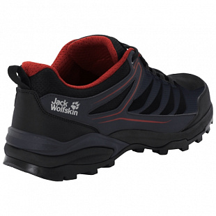 Обувь для универсального использования мужская Jack Wolfskin Cruiser Low M black / red