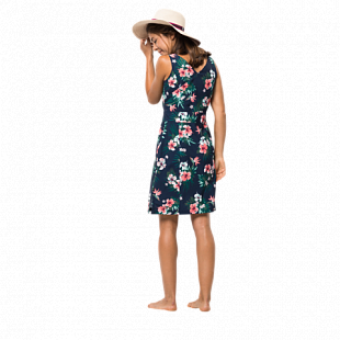 Платье женское Jack Wolfskin Wahia Tropical Dress midnight blue all over