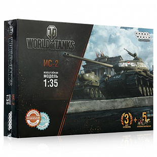 Сборная модель танка Hobby World World of Tanks ИС-2