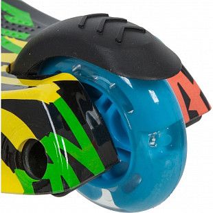 Самокат-кикборд Novatrack RainBow Start Graffiti 120.NRAINBOW.GBL20