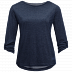 Футболка женская Jack Wolfskin Coral Coast 3/4 T W midnight blue