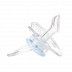 Пустышка Canpol babies Newborn Baby Силиконовая Ортодонтическая 0-6 мес. (22/565_blu) blue