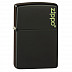 Зажигалка Zippo Classic Brown Matte Zippo Logo 49180ZL