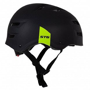 Шлем STG MTV1 Replay с фикс. застежкой black
