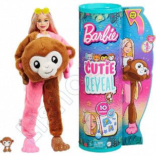 Кукла Barbie Cutie Reveal Обезьянка (HKP97 HKR01)