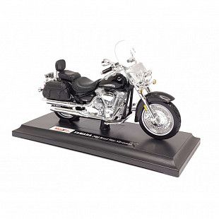 Масштабная модель мотоцикла Maisto 1:18 YAMAHA Road Star Silverado (39300)