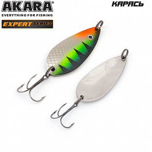 Блесна колебалка Akara Expert Карась 65 мм 18/SIL BL-KA65-18-18/SIL