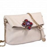 Женская сумка Pola 4280 grey/beige