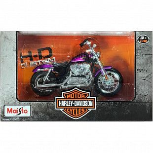 Мотоцикл Maisto 1:18 Harley Davidson 2013 XL 1200V Seventy-Two (31360) violet