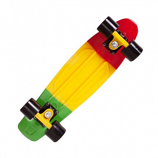 Penny board (пенни борд) RGX PNB-05 22" Green/Yellow/Red