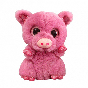 Мягкая игрушка ABtoys Свинка 15см M0055