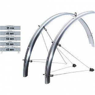 Крылья SKS Chromoplastics P 45 мм 28" 10119 silver