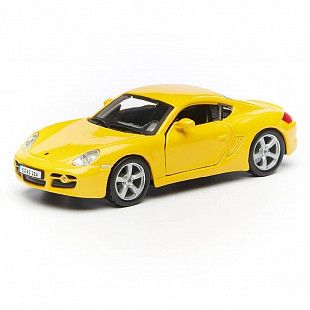 Коллекционная машина Bburago 1:32 Porsche Cayman S (18-43003) yellow