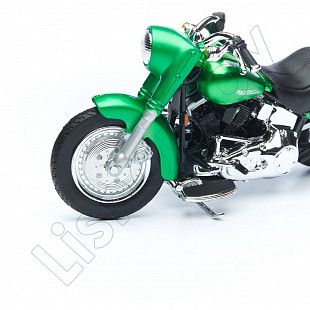 Мотоцикл Maisto 1:18 Harley Davidson 2000 FLSTF Street Stalker (39360) green
