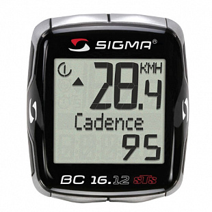Велокомпьютер беспроводной Sigma BC 1616 STS+CAD 38944