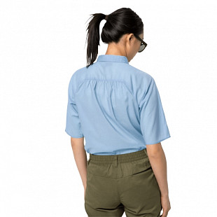 Рубашка женская Jack Wolfskin Nata River Shirt W ice blue stripes